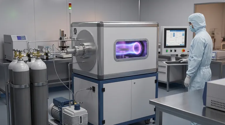 ما هي عملية الترسيب الكيميائي بالبخار المعزز بالبلازما (PECVD)؟ دليل لترسيب الأغشية الرقيقة في درجات حرارة منخفضة