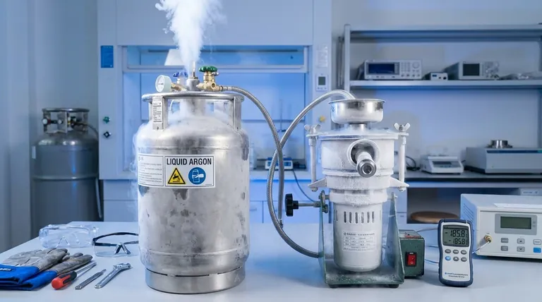 L'argon peut-il être utilisé pour le refroidissement ? Oui, pour des applications spécialisées nécessitant une inertie chimique.