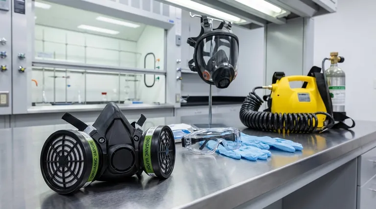 有害な化学蒸気の吸入を防ぐのに役立つ安全装置は次のうちどれですか?実験室に最適な呼吸用保護具の選択