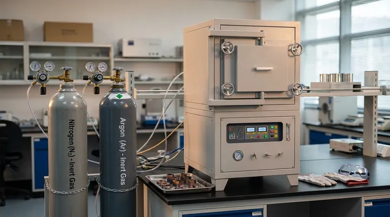 Quale gas inerte viene utilizzato in un forno per il trattamento termico? Scegliere Azoto o Argon per il Vostro Processo