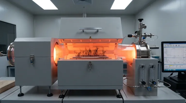 Como funciona a deposição química de vapor para nanotubos de carbono? Um Guia para Síntese Controlada