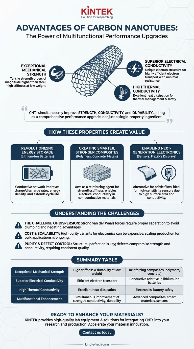 碳纳米管有哪些优点？释放卓越强度、导电性和性能 图解指南