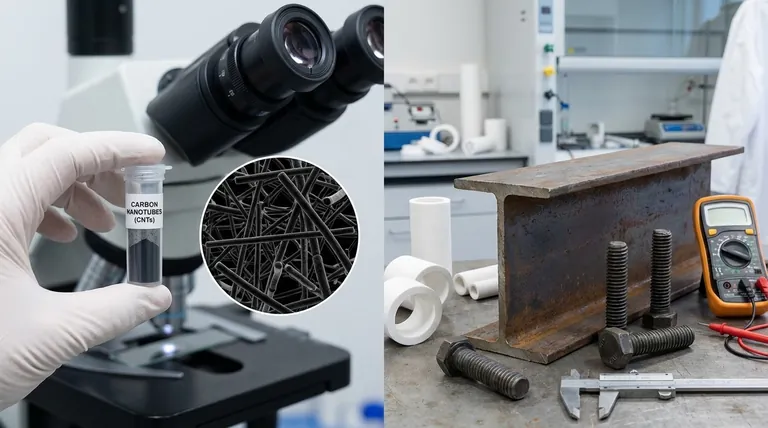 Quais são as vantagens dos nanotubos de carbono em relação ao aço? Resistência e Condutividade Incomparáveis