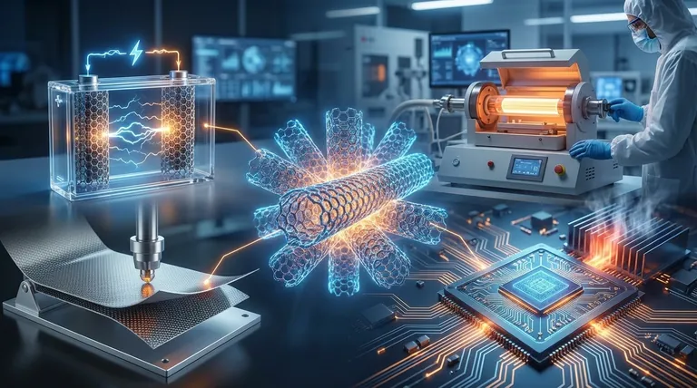 Quais são 2 propriedades dos nanotubos de carbono que os tornam especiais? Força e Condutividade Incomparáveis