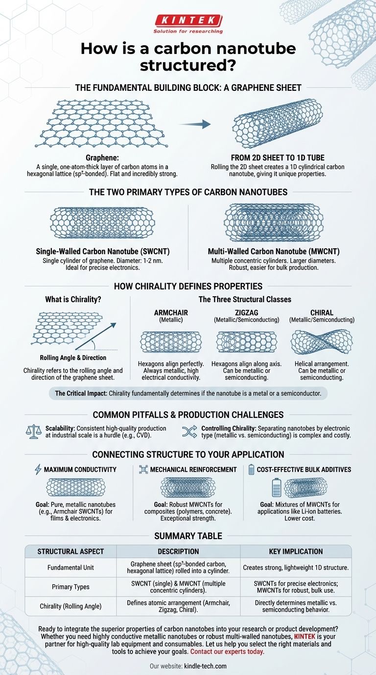 Как устроены углеродные нанотрубки? От графеновых листов до одномерных цилиндров Визуальное руководство