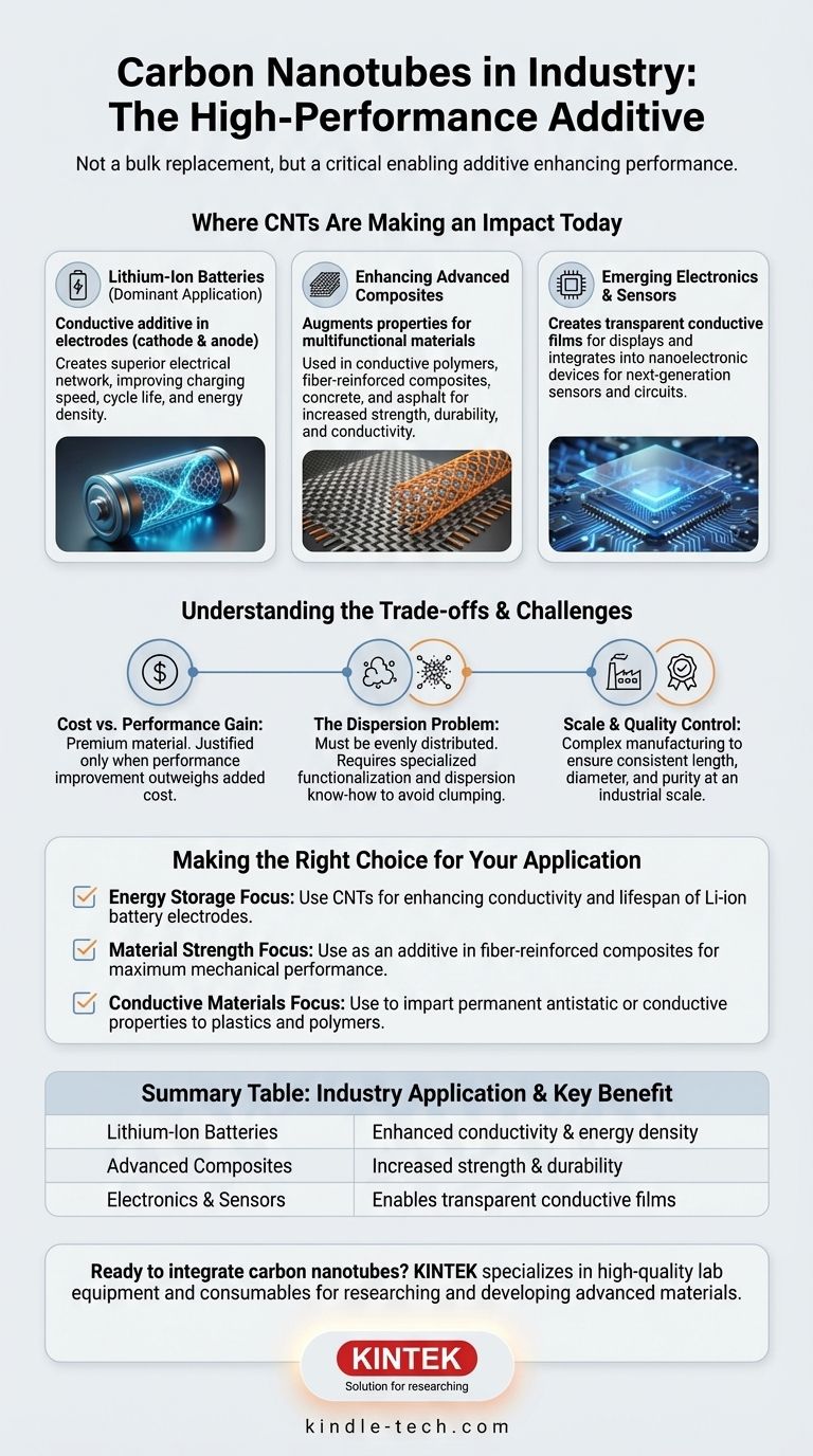 Используются ли углеродные нанотрубки в промышленности? Открытие высокоэффективных материалов Визуальное руководство