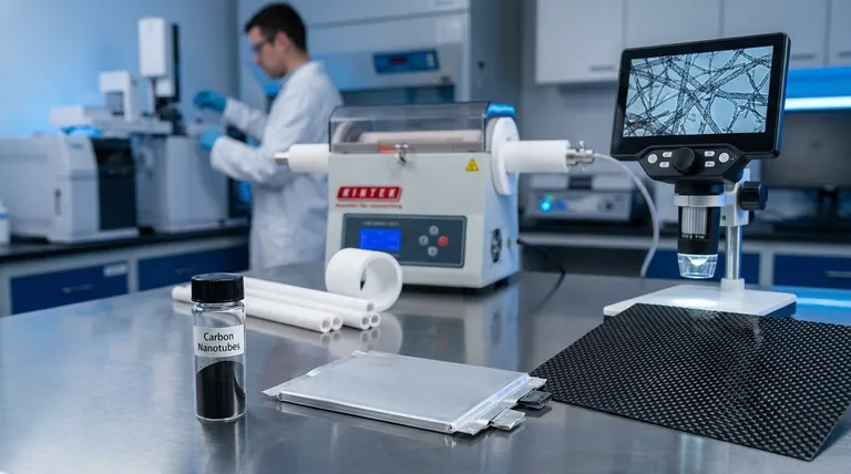 Os nanotubos de carbono são usados na indústria? Desvendando Materiais de Alto Desempenho