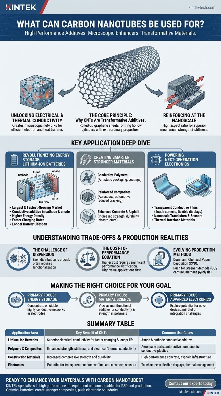 碳纳米管可用于什么？在电池和材料中实现卓越性能 图解指南