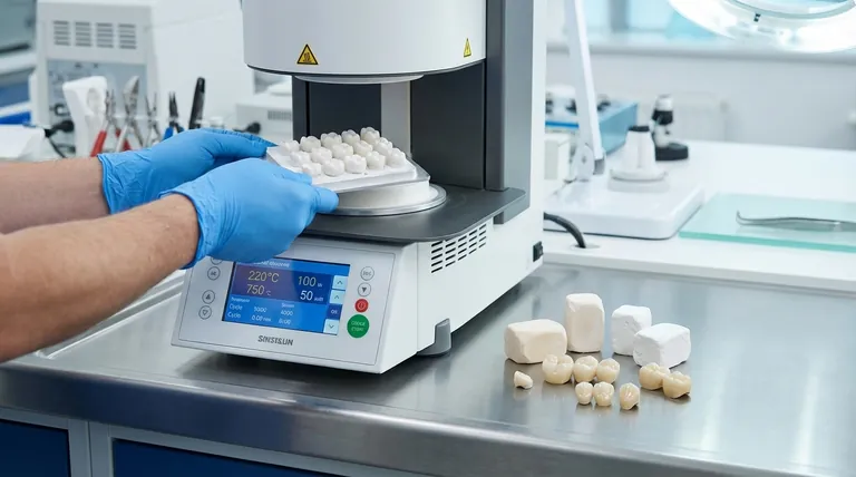 What is sintering process in dentistry? Transform Milled 'Chalk' into Durable Dental Restorations