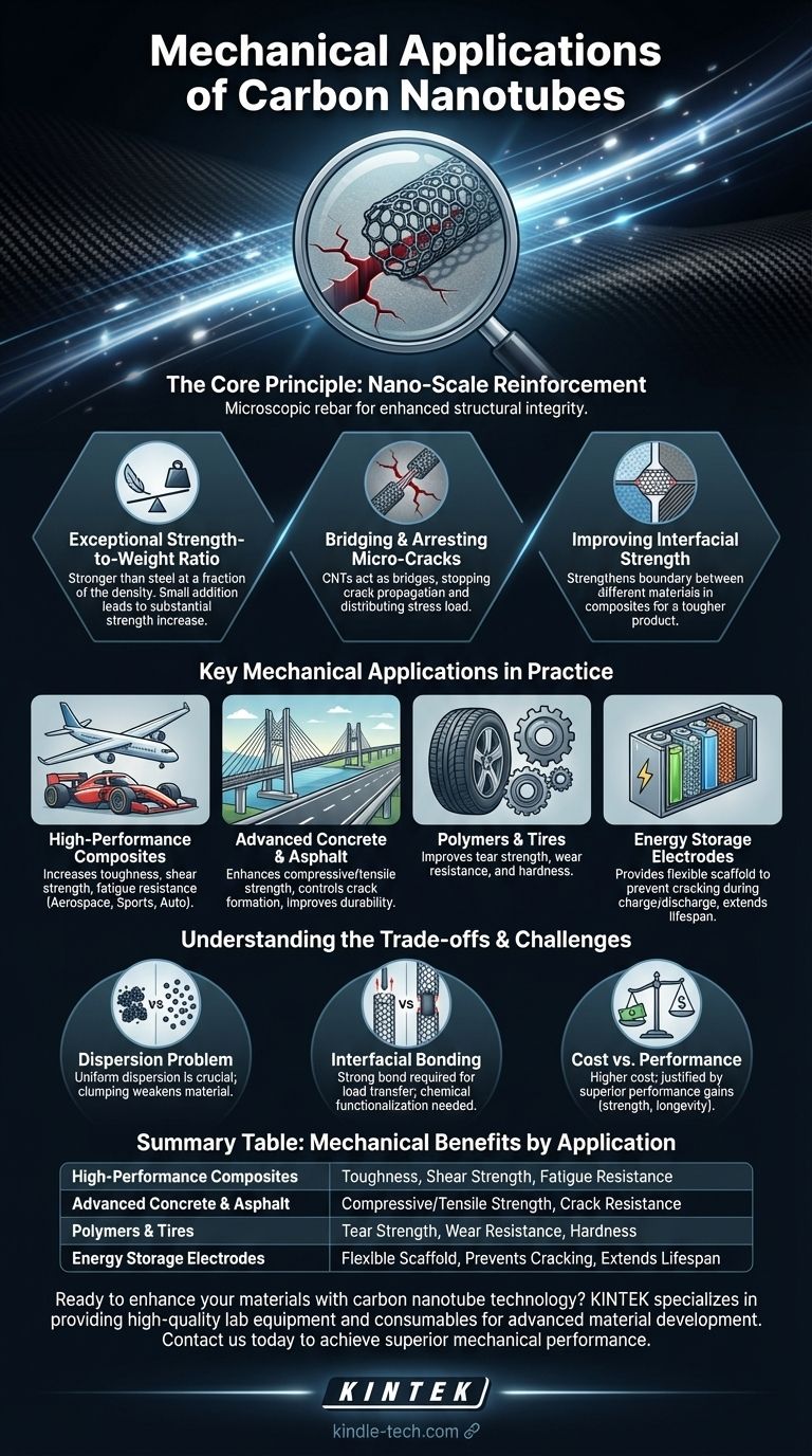 ¿Cuáles son las aplicaciones mecánicas de los nanotubos de carbono? Refuerzo de materiales para una resistencia inigualable Guía Visual