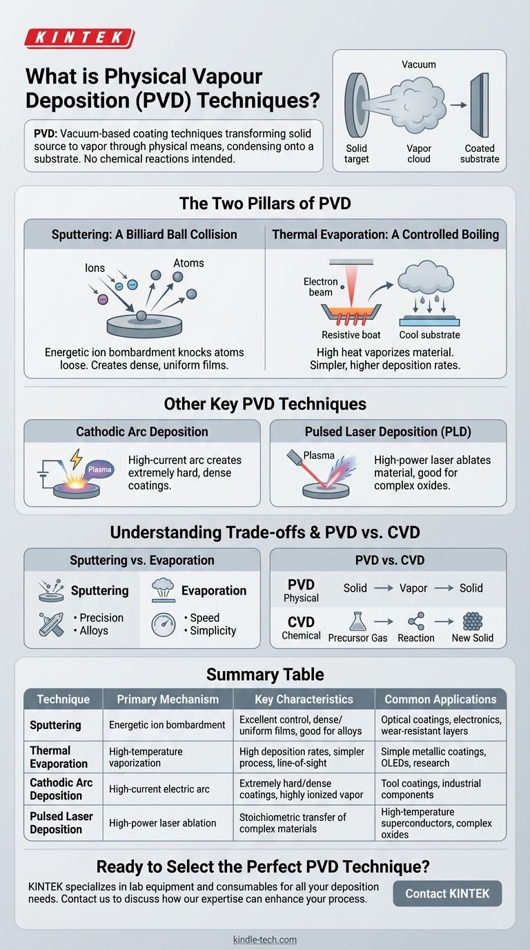 什么是物理气相沉积技术？溅射、蒸发及更多技术的指南 图解指南