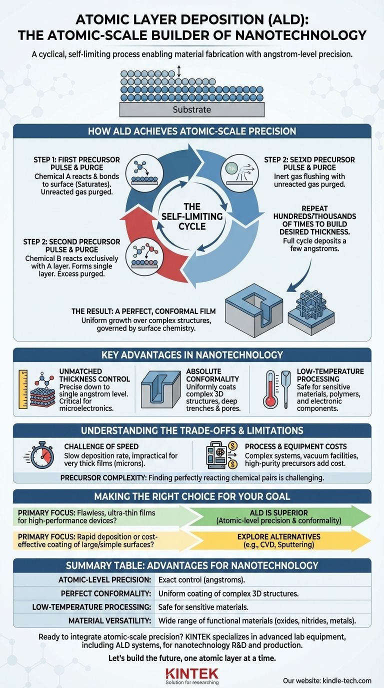 What is atomic layer deposition for nanotechnology? Achieve Atomic-Scale Precision for Your Nanoscale Devices Visual Guide