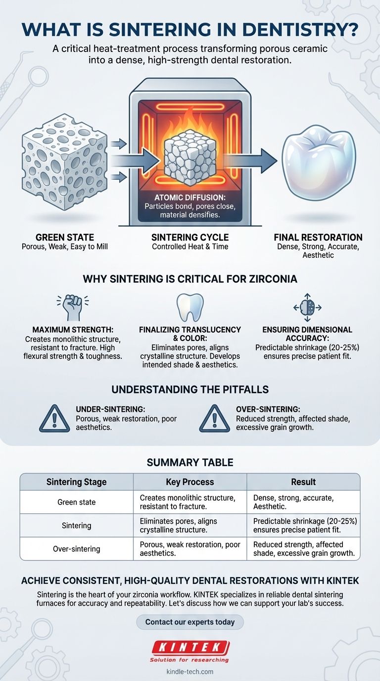 Qu'est-ce que le frittage en dentisterie ? Transformez la zircone en restaurations dentaires à haute résistance Guide Visuel