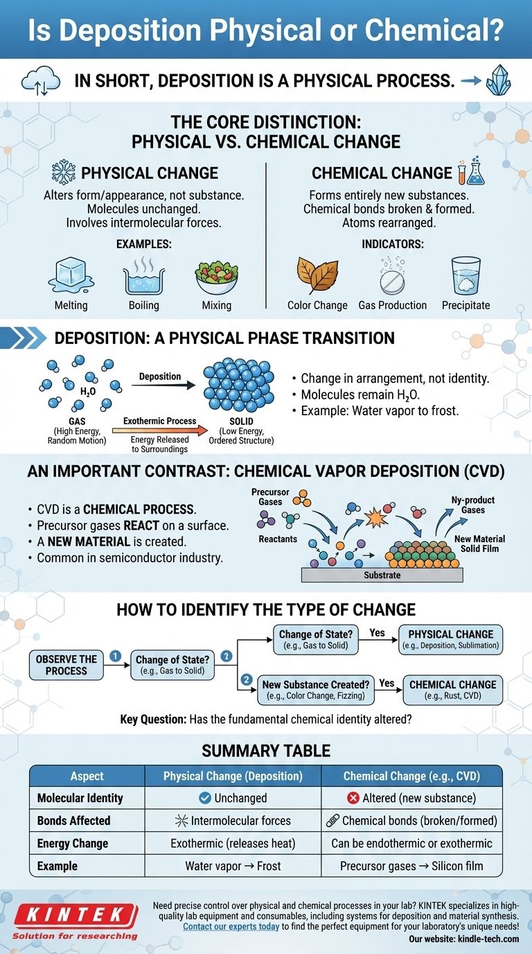 هل الترسيب فيزيائي أم كيميائي؟ كشف علم التحولات الطورية دليل مرئي