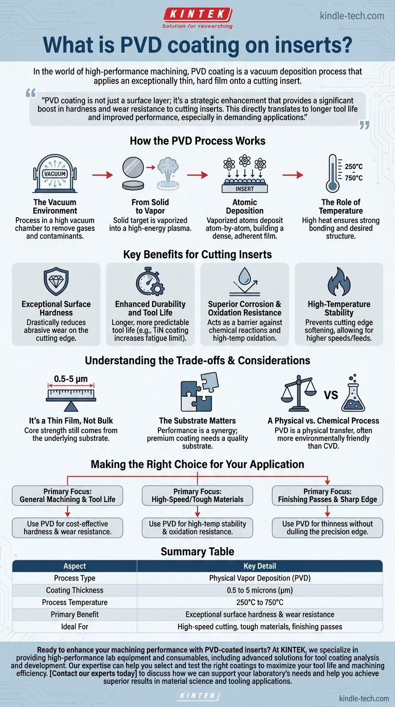 What is PVD coating on inserts? Boost Tool Life & Performance with Thin-Film Technology Visual Guide