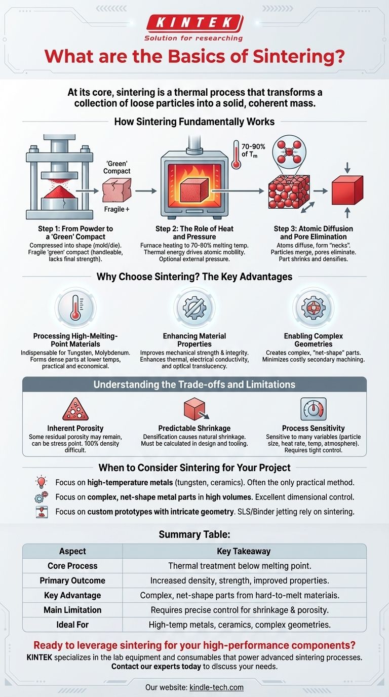 Quali sono le basi della sinterizzazione? Una guida al consolidamento delle polveri per parti più resistenti Guida Visiva