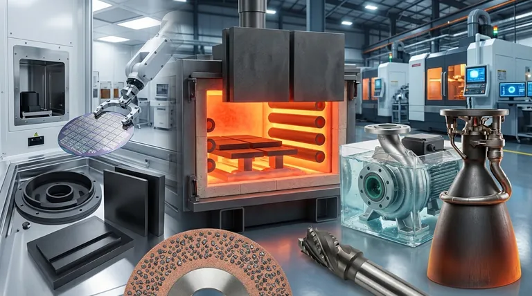 В каких отраслях используется карбид кремния? Полупроводниковая, аэрокосмическая промышленность и высокотемпературные применения