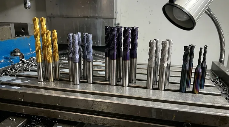 ¿Cuáles son los diferentes tipos de recubrimiento para herramientas de carburo? Haga coincidir el escudo adecuado con sus necesidades de mecanizado