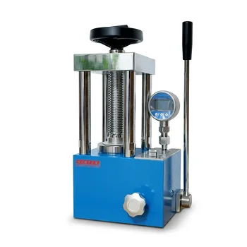 研究室用手動油圧ペレットプレス機