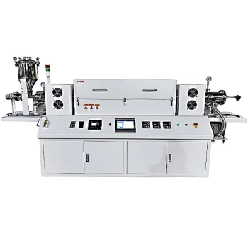 فرن أنبوبي دوار للعمل المستمر محكم الغلق بالتفريغ (فراغي)