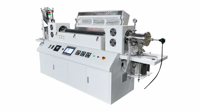 Lato del forno a tubo rotante sottovuoto