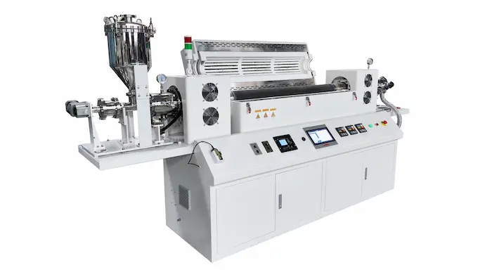 Lato del forno a tubo rotante sottovuoto