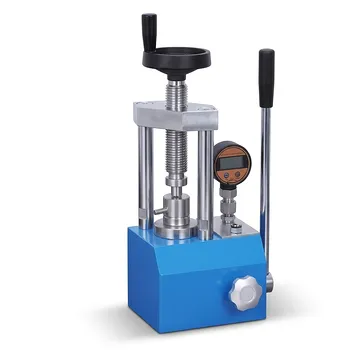 Prensa Hidráulica Manual de Laboratorio para Preparación de Pellets