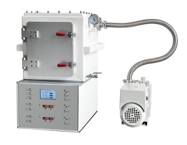 Heated Hydraulic Press Machine with Heated Plates for Vacuum Box Laboratory Hot Press 2
