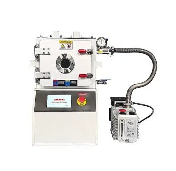 آلة الضغط الهيدروليكي المسخنة بألواح مسخنة لصندوق التفريغ الصحافة الساخنة للمختبر