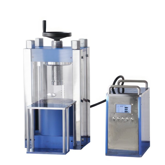 Split electric laboratory pellet press 40T / 65T / 100T / 150T / 200T