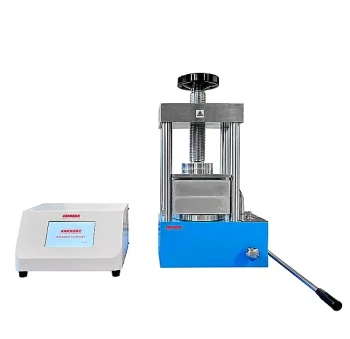 Máquina de Prensagem Hidráulica Aquecida 24T 30T 60T com Placas Aquecidas para Prensagem a Quente de Laboratório