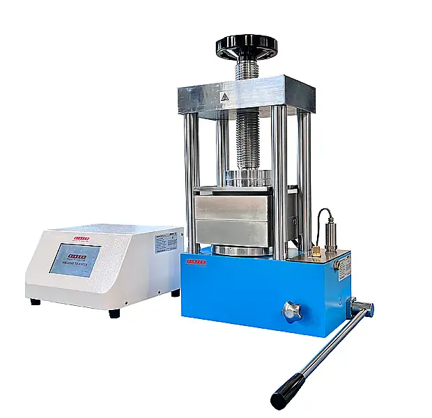 Вид сбоку ручного таблеточного пресса