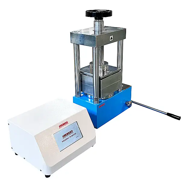 Вид сбоку ручного таблеточного пресса