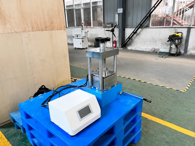 24T 30T 60T Heated Hydraulic Press Machine with Heated Plates for Laboratory Hot Press 2