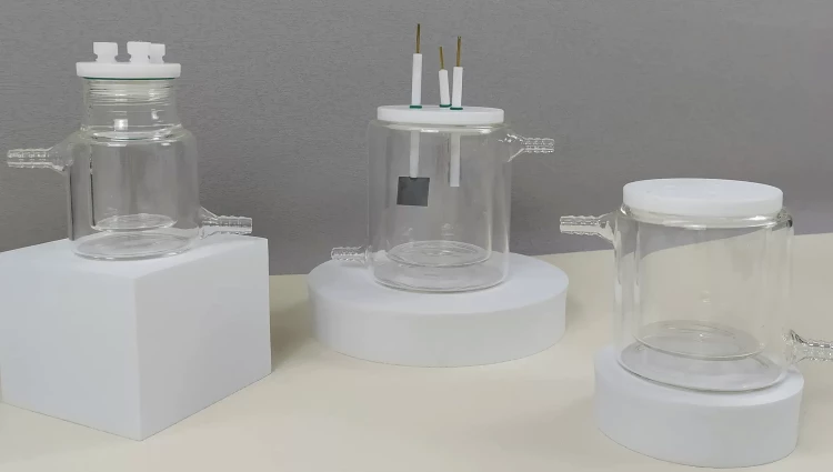 Double-layer water bath electrolytic cell detail 2