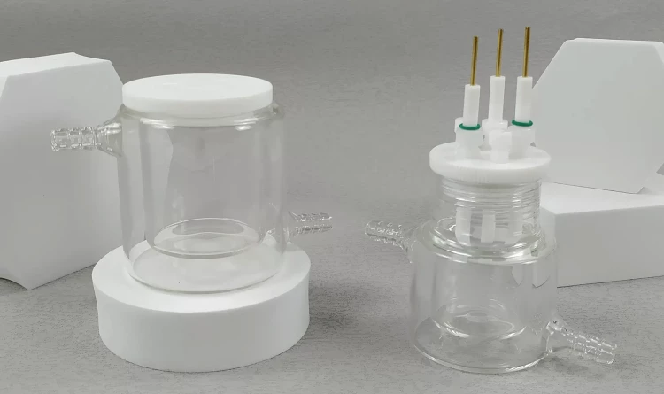 Double-layer water bath electrolytic cell detail 2