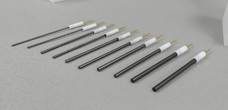 dettaglio elettrodo in grafite 6