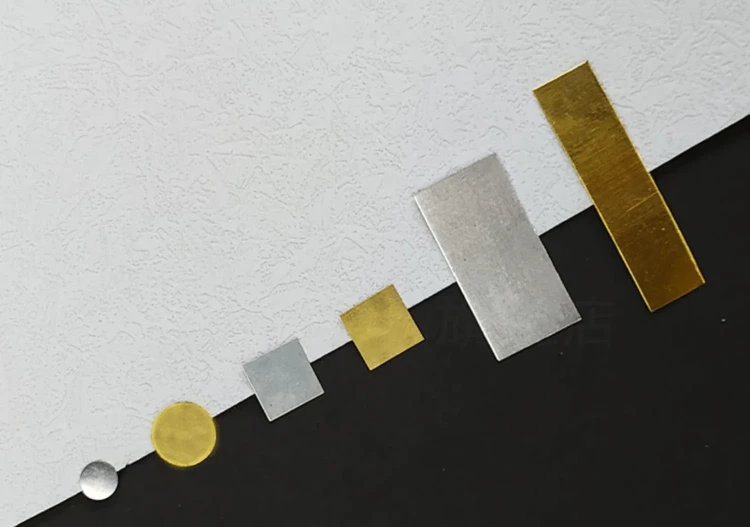 Details zu hochreinen Metallblechen 1