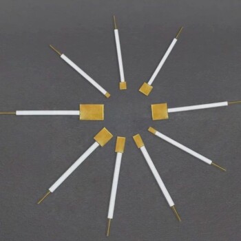 Electrodo de hoja de oro