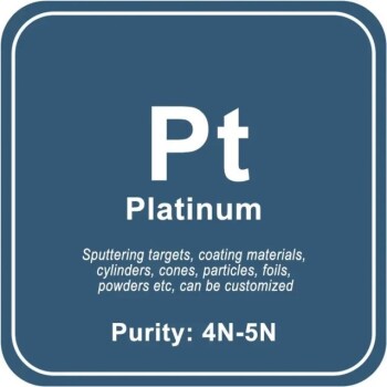 Platino (Pt) di elevata purezza Target sputtering / Polvere / Filo / Blocco / Granulo