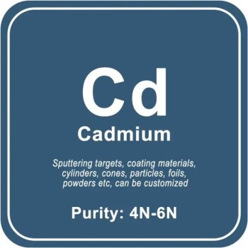 高純度カドミウム(Cd)スパッタリングターゲット/粉末/ワイヤー/ブロック/顆粒