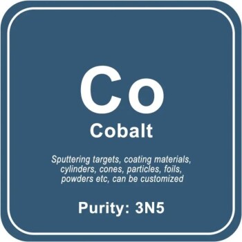 Cible de pulvérisation de cobalt (Co) de haute pureté / poudre / fil / bloc / granule