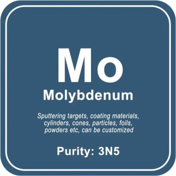 Obiettivo di sputtering di molibdeno (Mo) di elevata purezza / polvere / filo / blocco / granulo