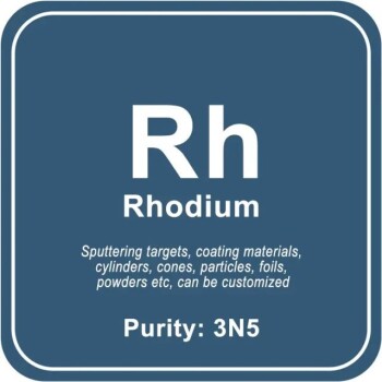 Hochreines Rhodium (Rh)-Sputtertarget/Pulver/Draht/Block/Granulat