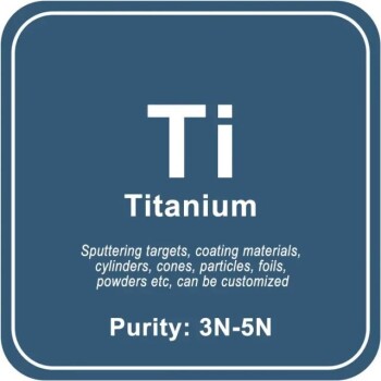 Alvo de pulverização catódica de titânio (Ti) de elevada pureza / Pó / Fio / Bloco / Grânulo