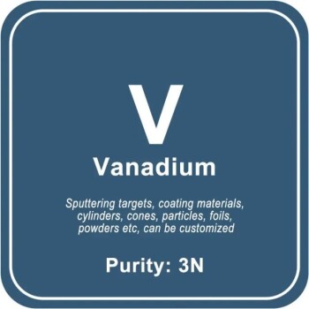 Obiettivo di sputtering di vanadio (V) di elevata purezza / polvere / filo / blocco / granulo
