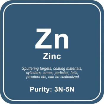 Obiettivo di sputtering di zinco (Zn) di elevata purezza / polvere / filo / blocco / granulo