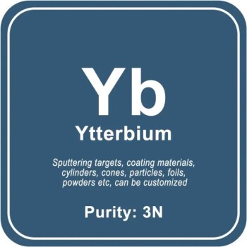 Cible de pulvérisation d'ytterbium (Yb) de haute pureté / poudre / fil / bloc / granule