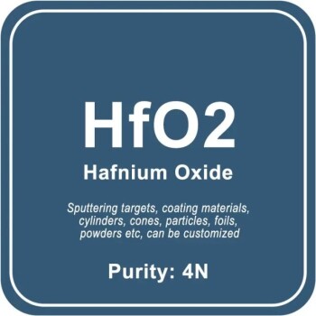 Hochreines Hafniumoxid (HfO2) Sputtertarget/Pulver/Draht/Block/Granulat