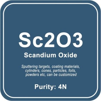 高純度酸化スカンジウム(Sc2O3)スパッタリングターゲット/粉末/ワイヤー/ブロック/顆粒